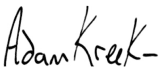 Adam Kreek signature