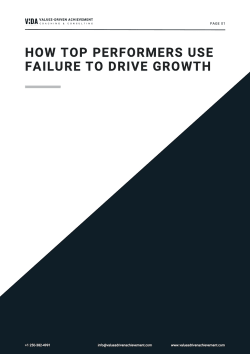 Cover Image - How Top Performers use failure to drive growth