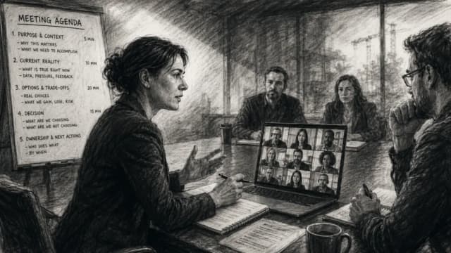 featured image for Meet Better: The POAD Framework for Meetings That Actually Move Work Forward